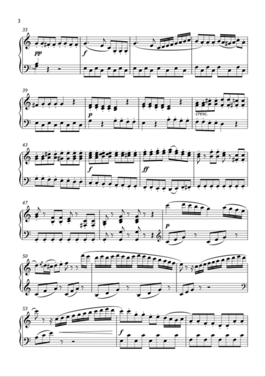 Clementi - Sonatina No.3 in C Major - Intermediate Piano Method scores gallery preview page 4