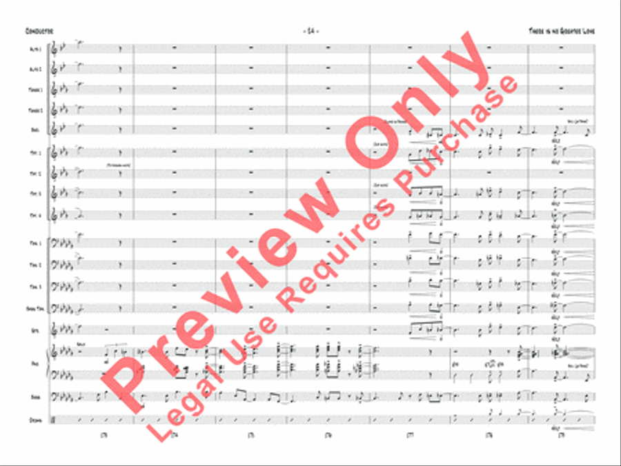 There Is No Greater Love There Is No Greater Love Jazz Ensemble scores gallery preview page 25