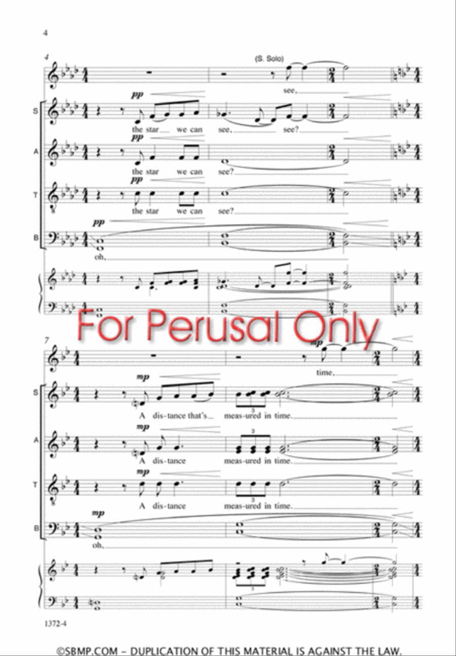 Infinity - SATB divisi Octavo Divisi scores gallery preview page 3