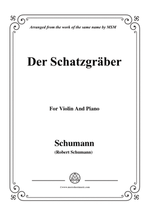 Schumann-Der Schatzgräber,for Violin and Piano