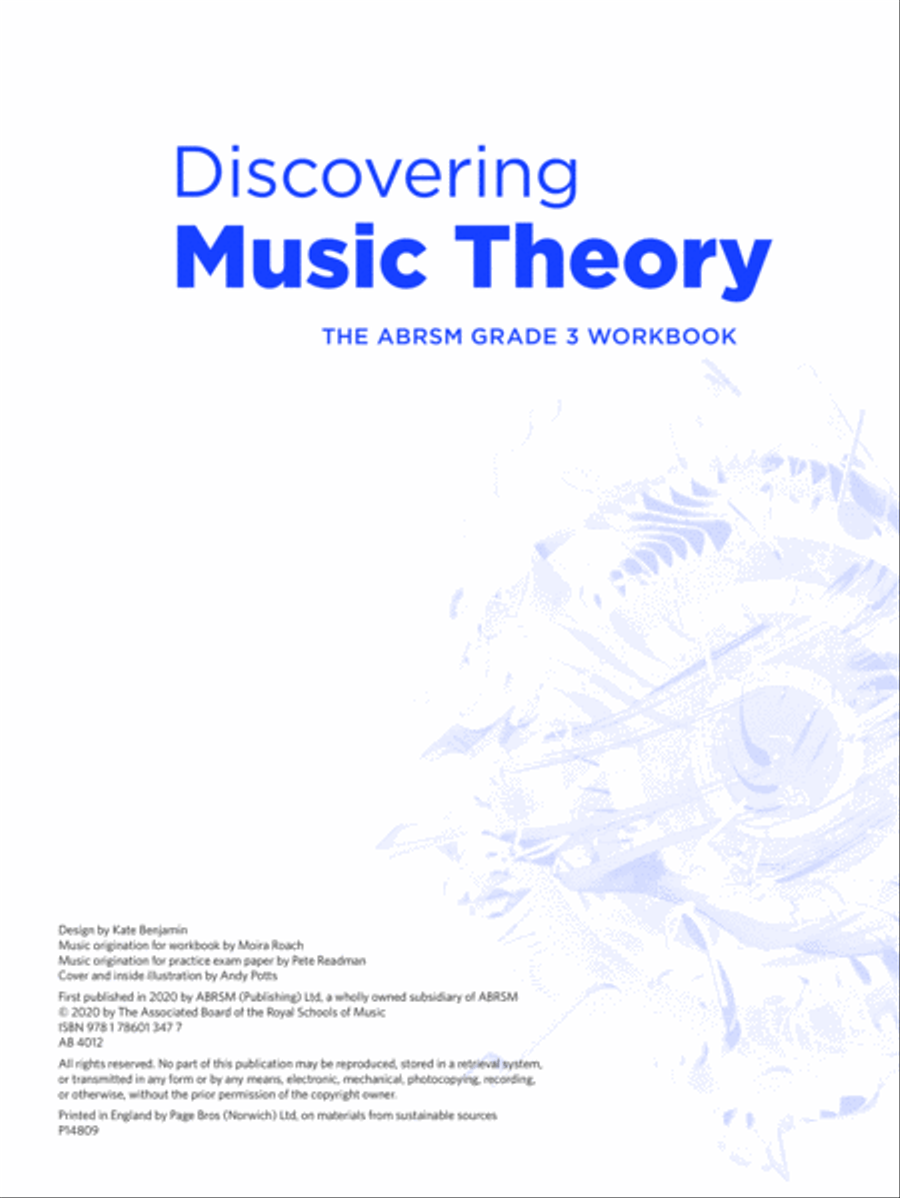 Discovering Music Theory Workbook Activity Books scores gallery preview page 2