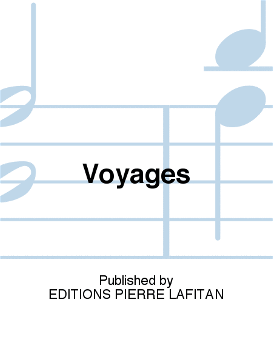Voyages Violin Solo scores gallery preview page 1