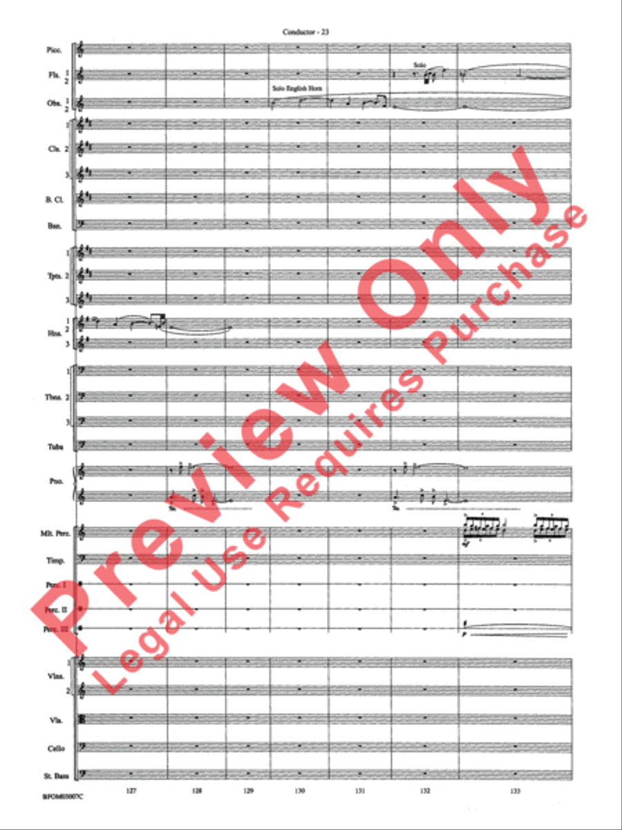 Inchon Full Orchestra scores gallery preview page 28