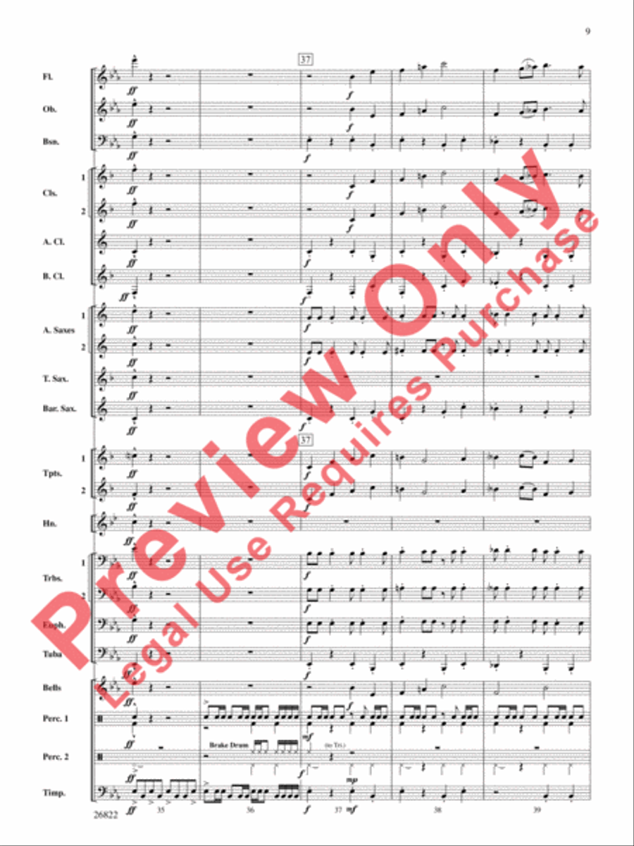 Photo Finish! Photo Finish! Concert Band scores gallery preview page 10