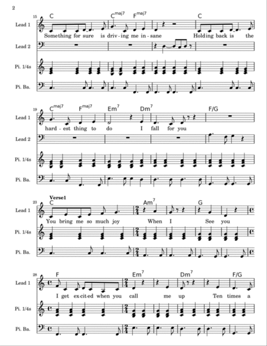 Joybringer Voice scores gallery preview page 2