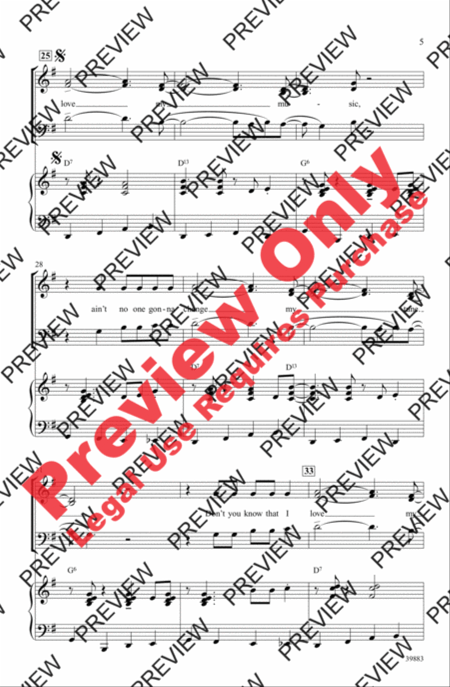 My Music My Music 3-Part scores gallery preview page 5