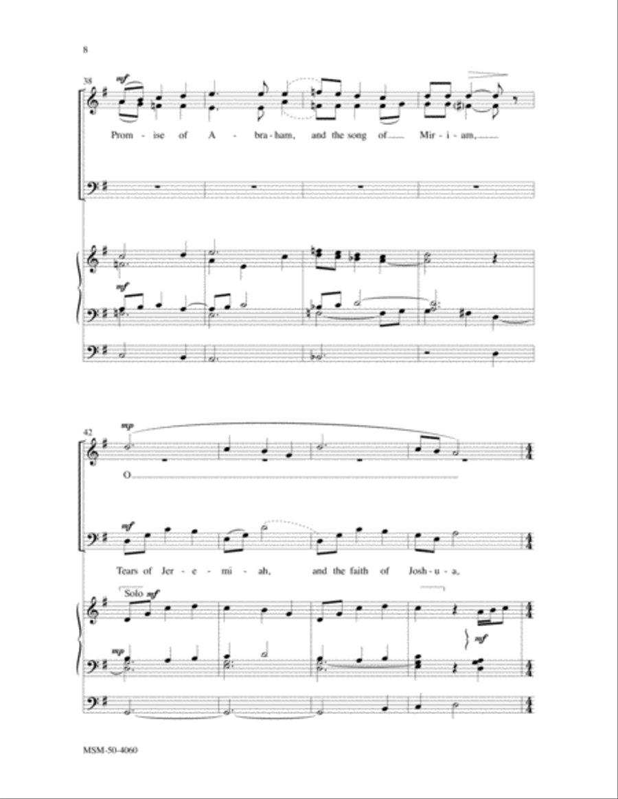 Resurrection Day 4-Part scores gallery preview page 5