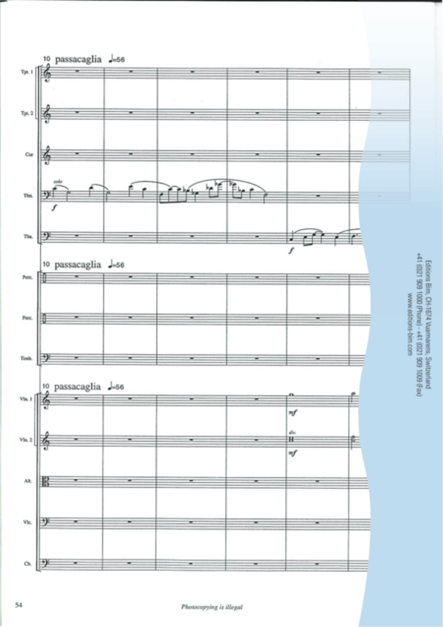 Couleurs du Temps Couleurs du Temps String Orchestra scores gallery preview page 5