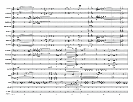 Brazilian Love Affair - Conductor Score (Full Score)