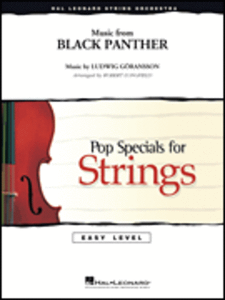 Book cover for Music from Black Panther