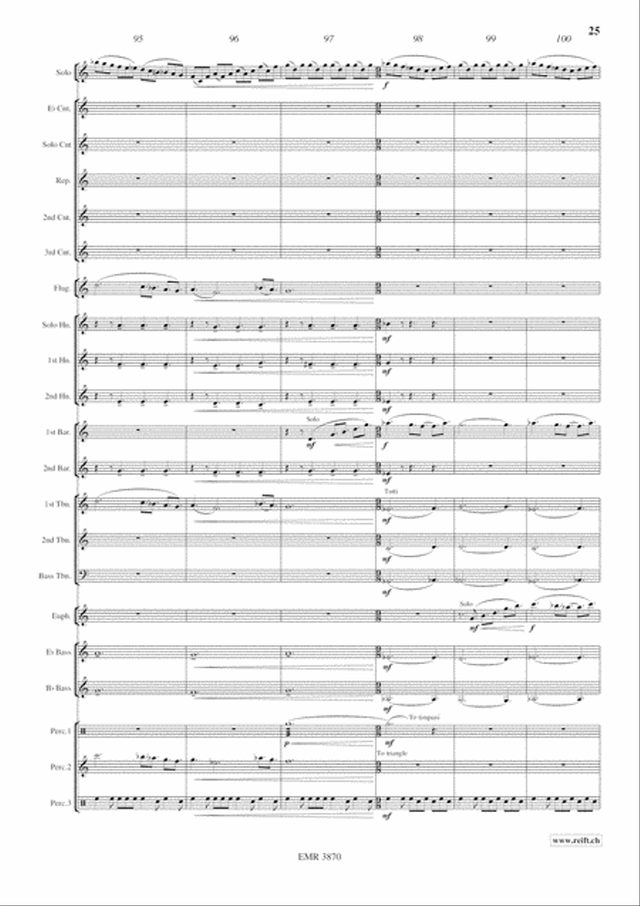 Adventure Quest Brass Band scores gallery preview page 25