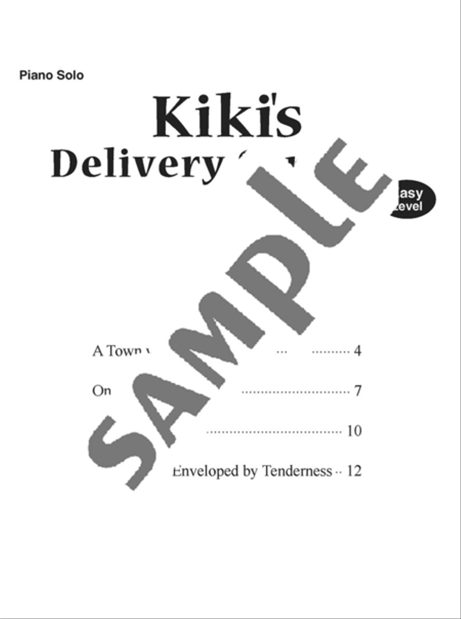 Kiki's Delivery Service Easy Level/English Version Voice scores gallery preview page 2