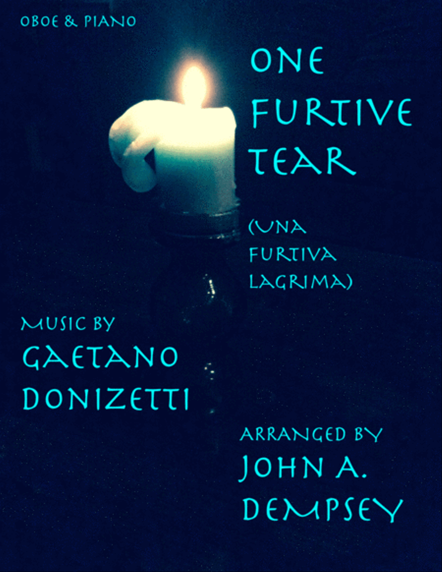 Una Furtiva Lagrima (One Furtive Tear): Oboe and Piano Piano scores gallery preview page 1