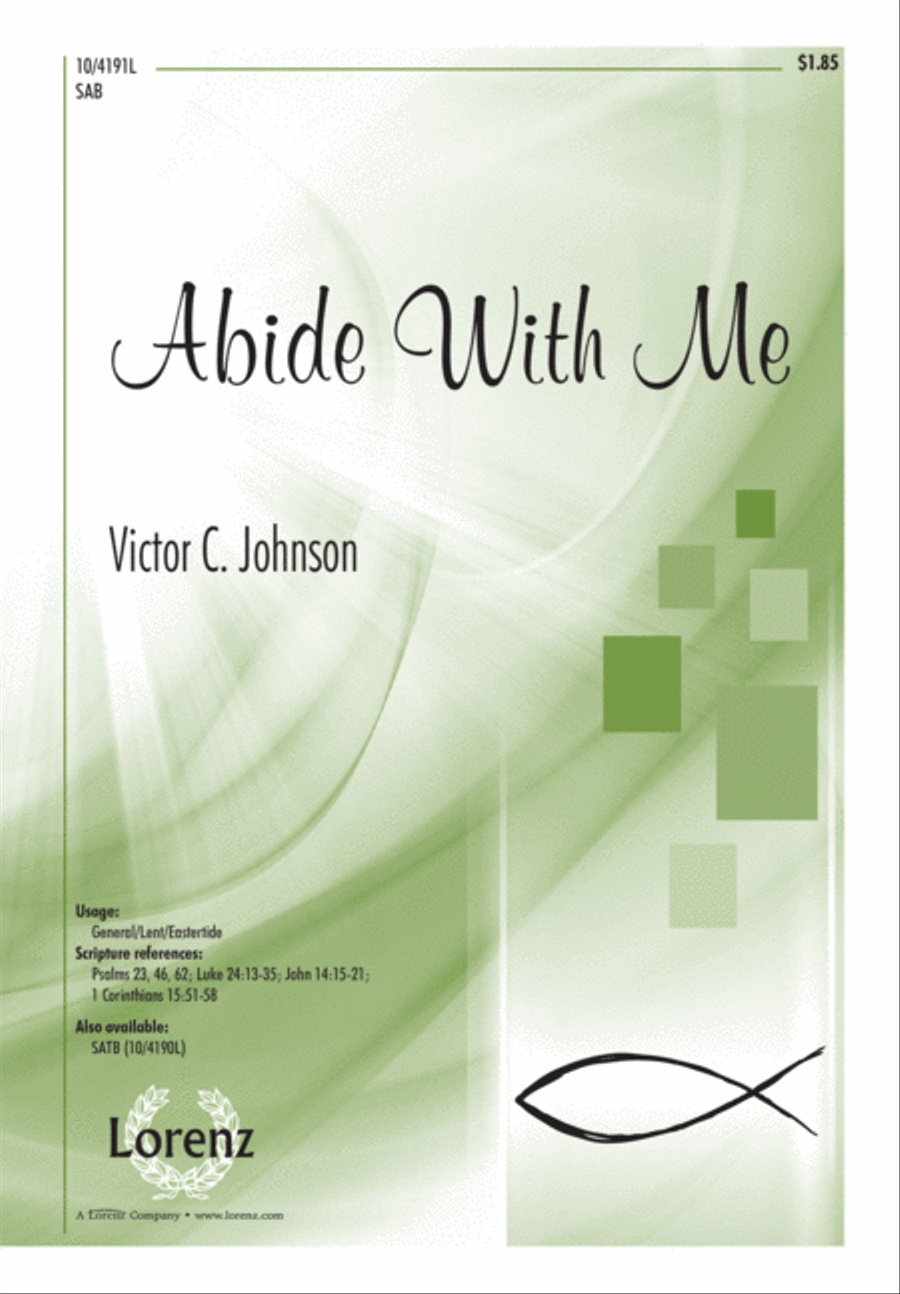Abide With Me 3-Part scores gallery preview page 2