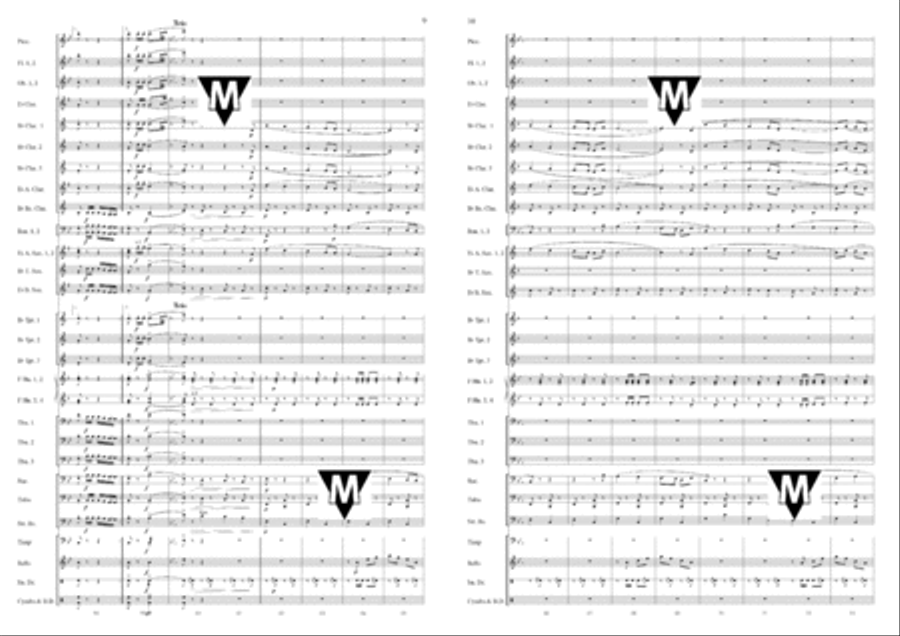 MGB March Concert Band scores gallery preview page 6