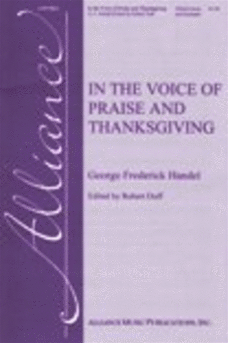 In the Voice of Praise and Thanksgiving Choir scores gallery preview page 1