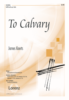 Book cover for To Calvary