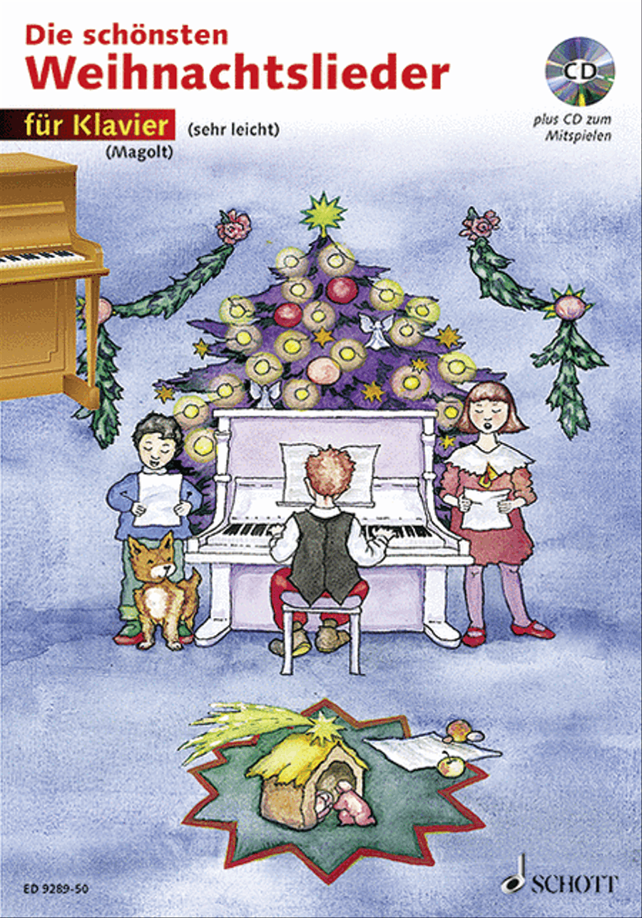 Weihnachtslieder Piano Bk/cd Piano Solo scores gallery preview page 1