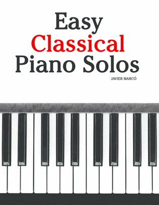 Book cover for Easy Classical Piano Solos