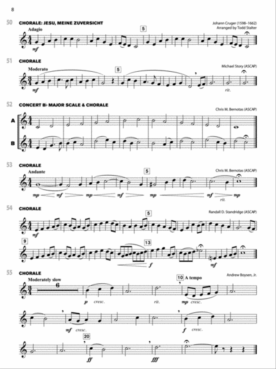 Sound Innovations for Concert Band -- Ensemble Development for Intermediate Concert Band Concert Band Methods scores gallery preview page 5