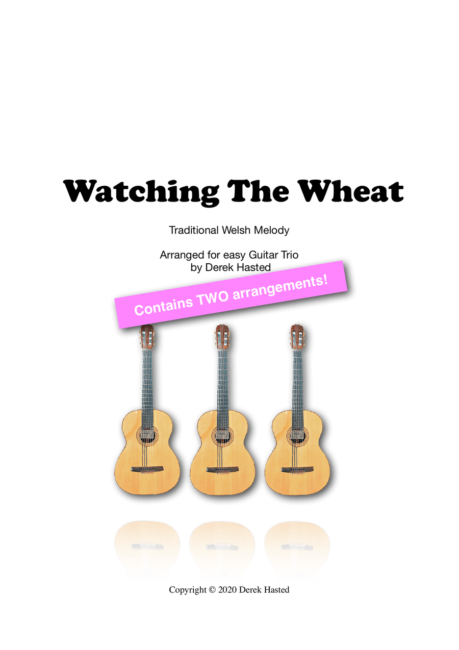 Watching The Wheat - 3 guitars Guitar Ensemble scores gallery preview page 1