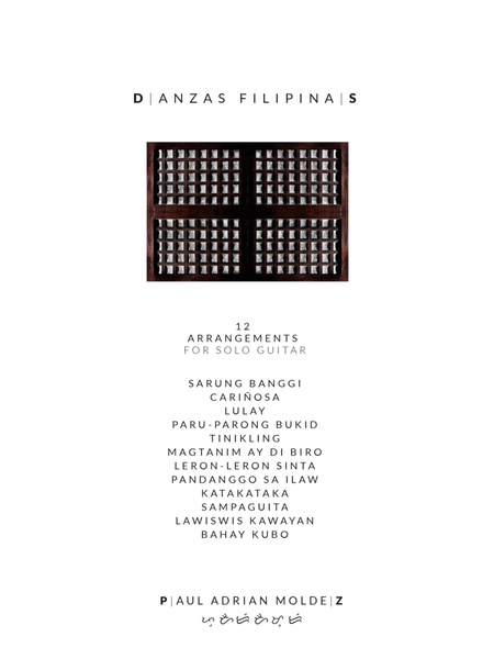 Danzas Filipinas (12 Arrangements for Solo Guitar)