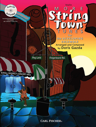 Book cover for More String Town Tunes