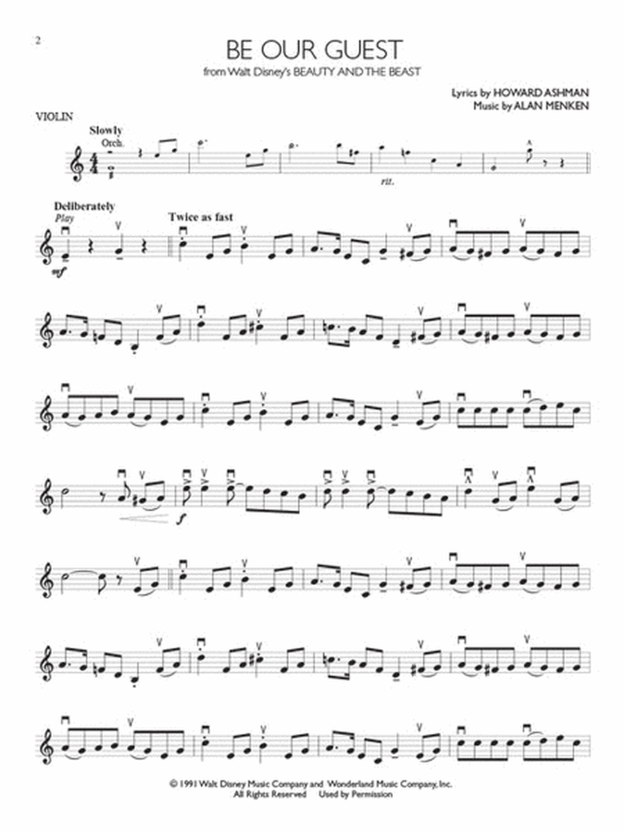 Disney Solos for Violin image number null