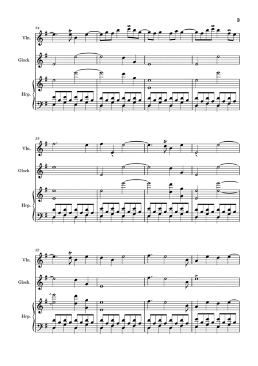 Fantasia de um Sonho Nostálgico, Opus 46 String Duet scores gallery preview page 3