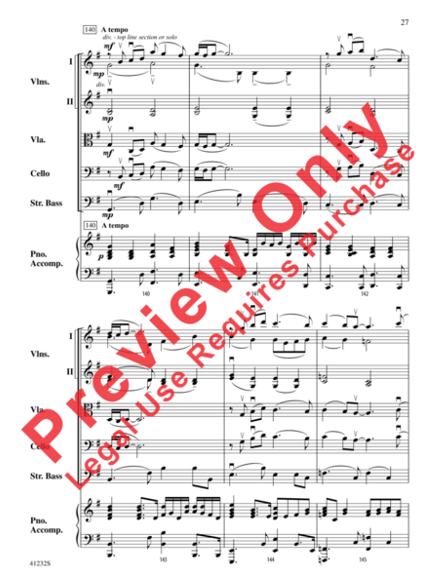 Pippin String Orchestra scores gallery preview page 28