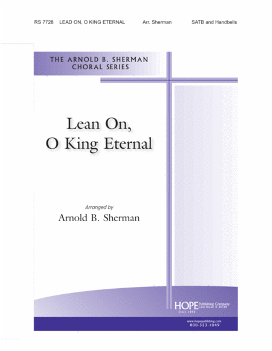 Lead On, O King Eternal 4-Part scores gallery preview page 1