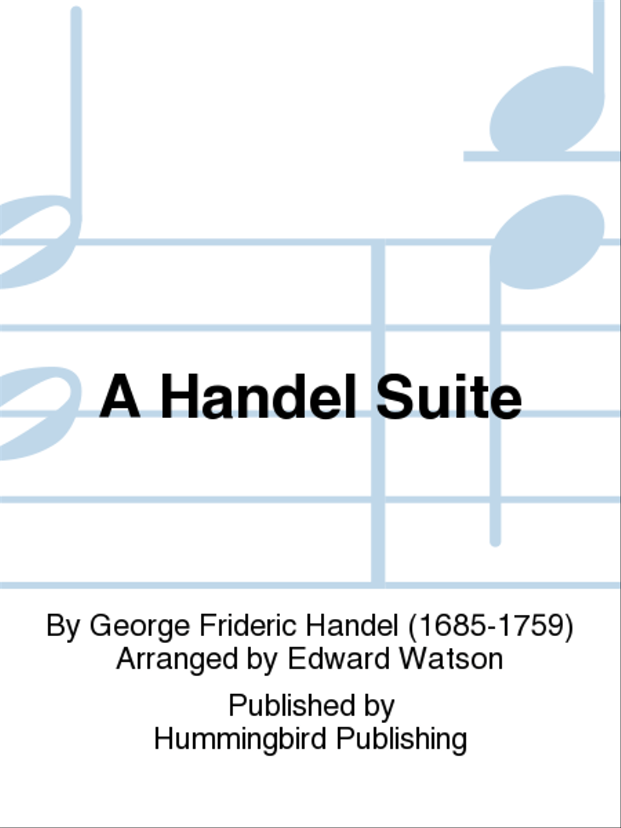 A Handel Suite Bass Clarinet scores gallery preview page 1