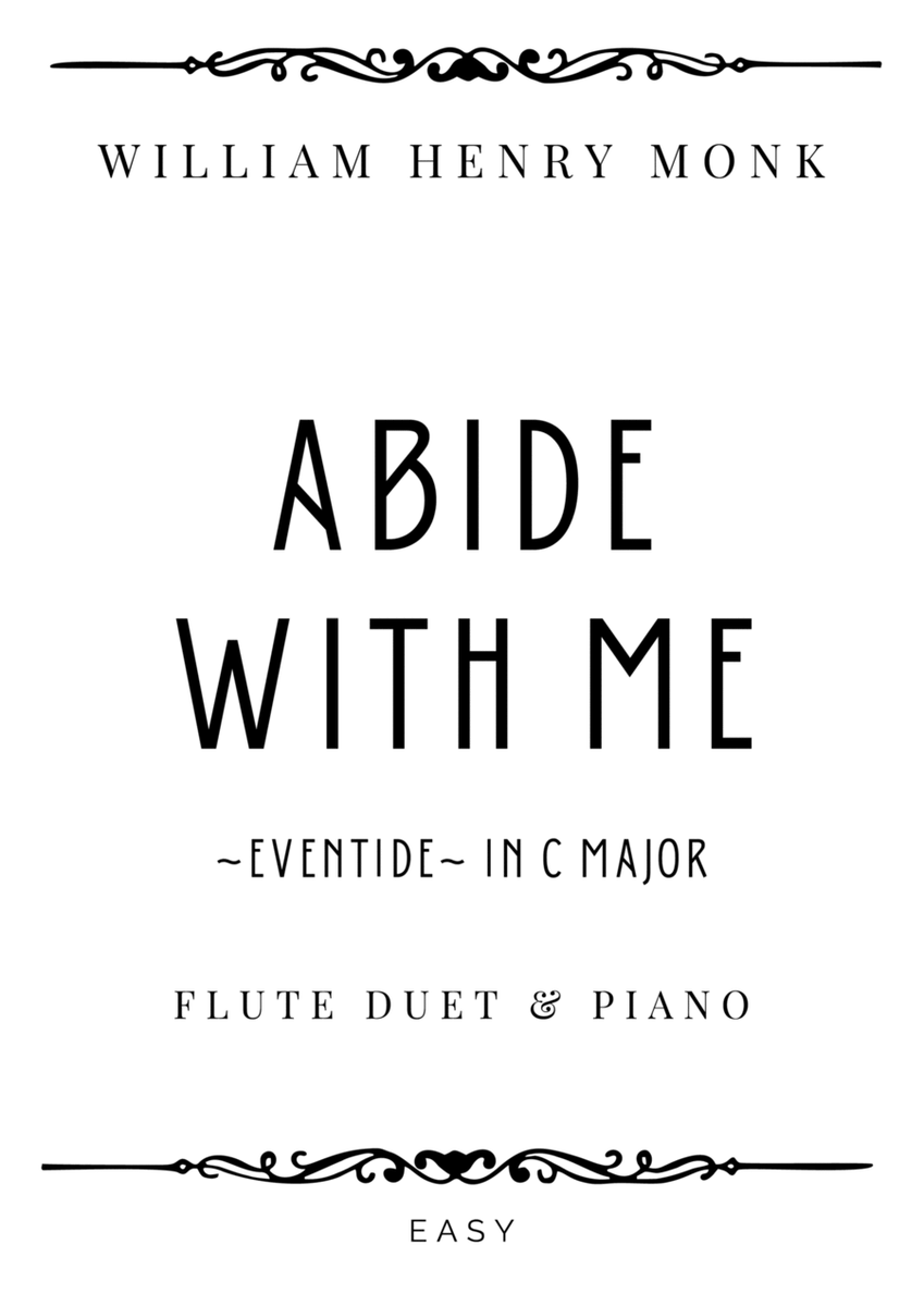 Monk - Abide with Me (Eventide) in C Major - Easy image number null