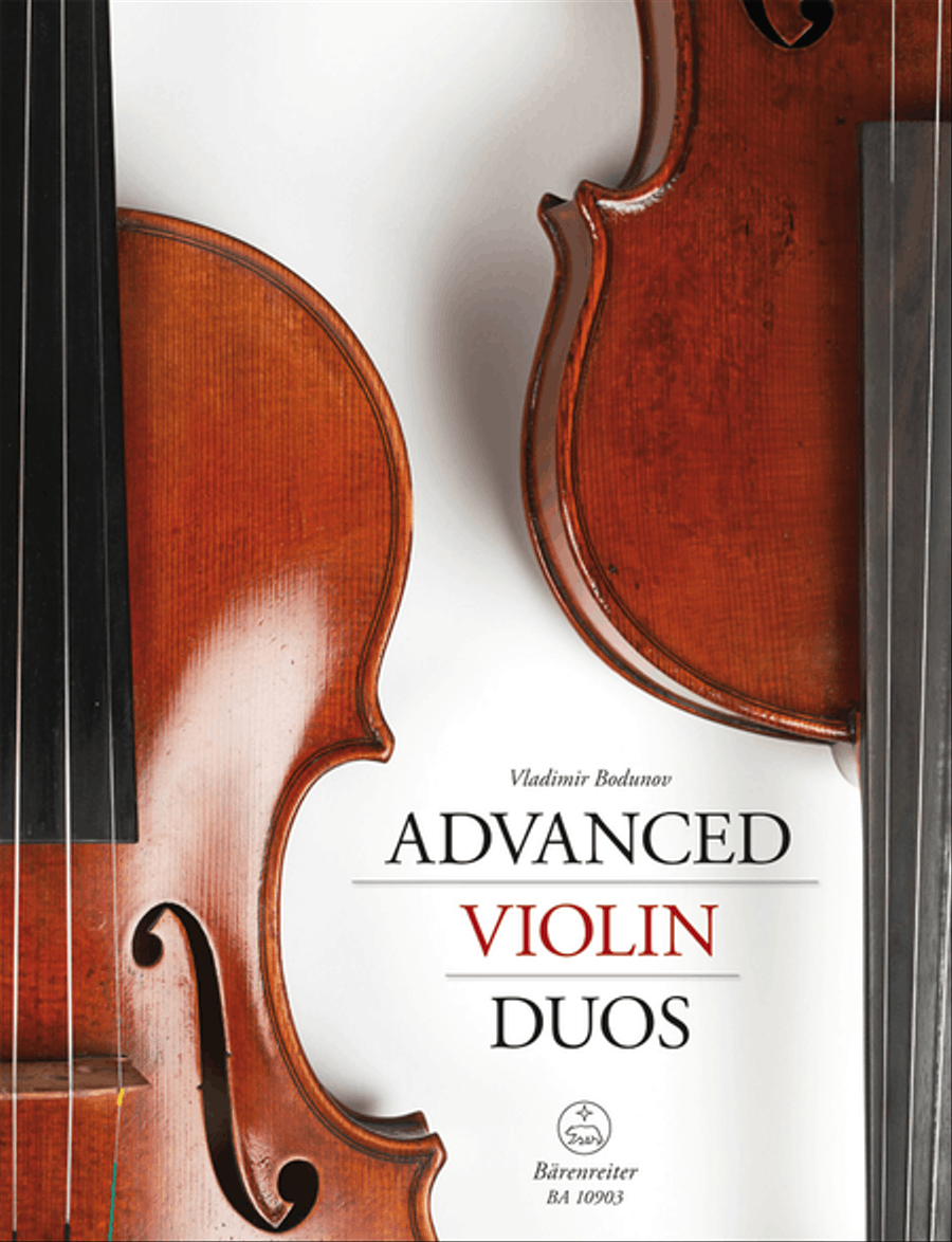 Advanced Violin Duos Advanced Violin Duos String Duet scores gallery preview page 1