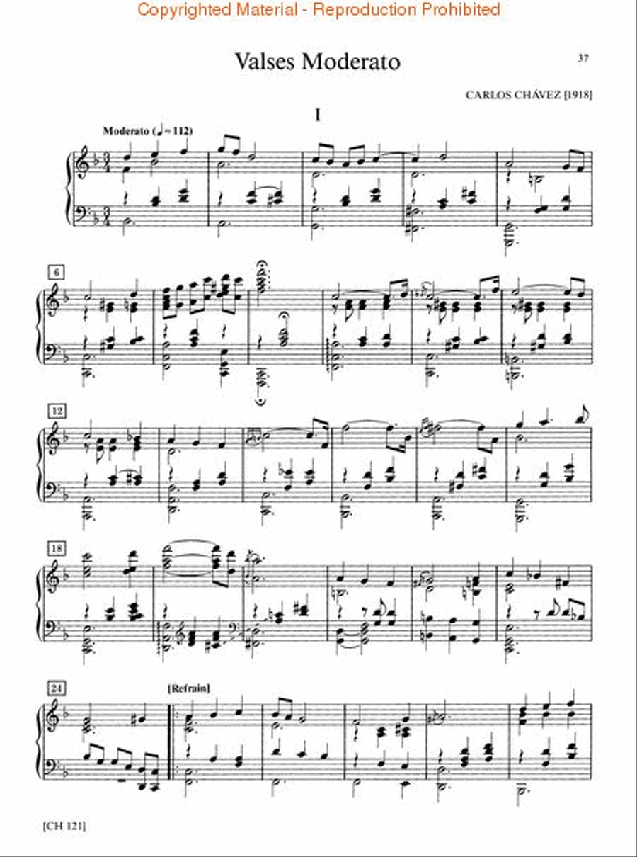 Waltzes and Other Dances for Piano (1919-1925) Piano Solo scores gallery preview page 4