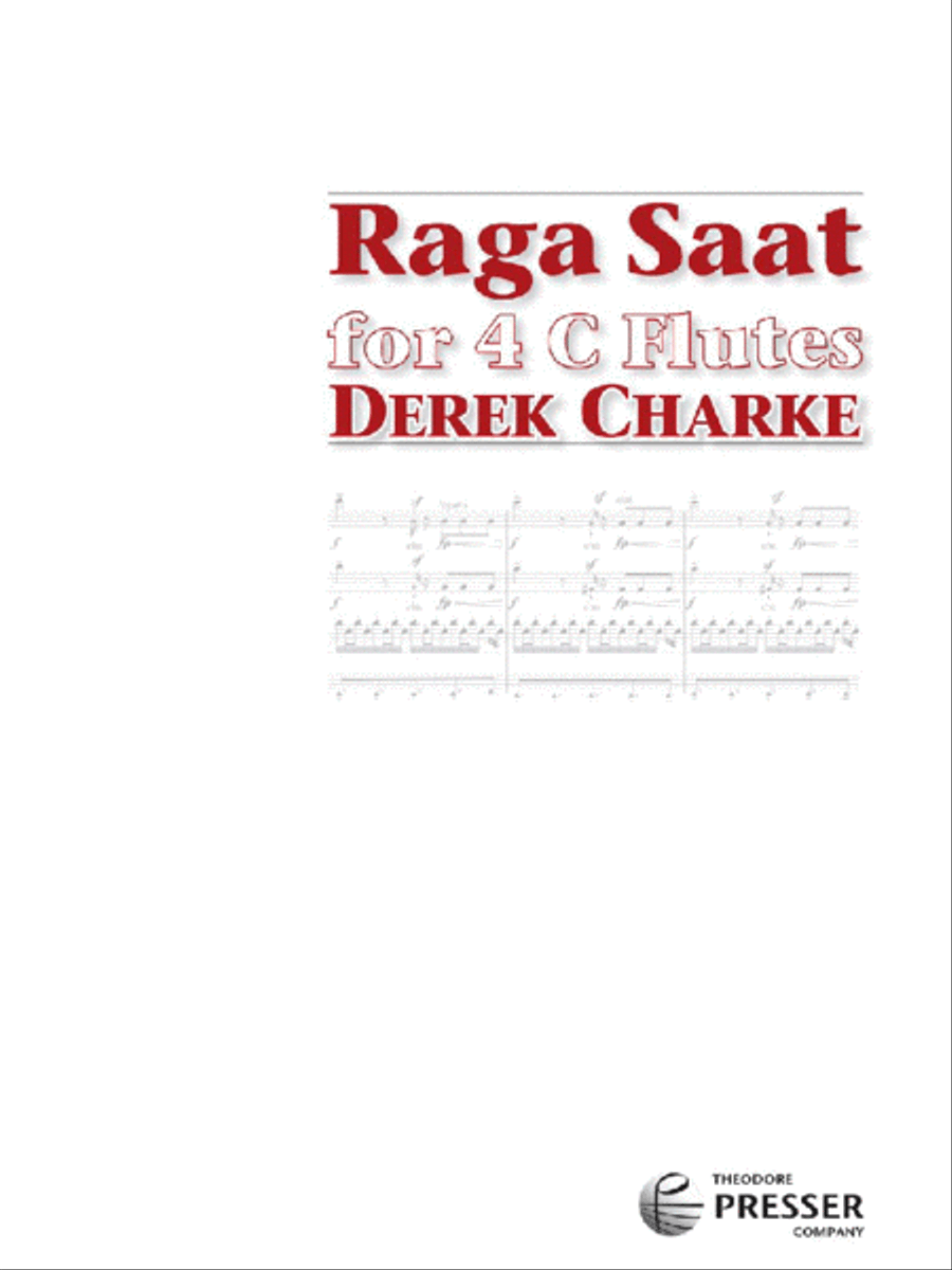 Raga Saat Flute Quartet scores gallery preview page 1