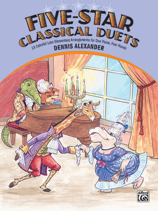 Book cover for Five-Star Classical Duets