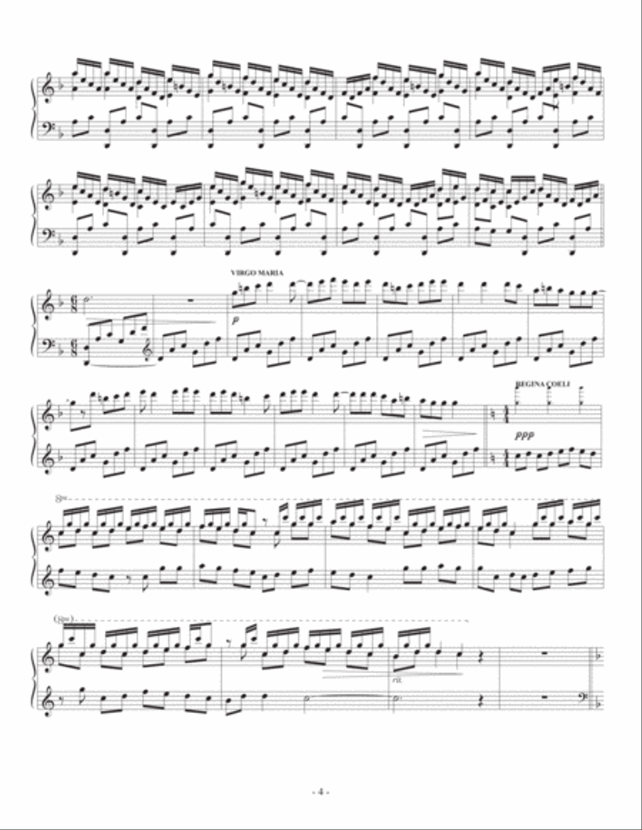 Madonna Piano Solo scores gallery preview page 4