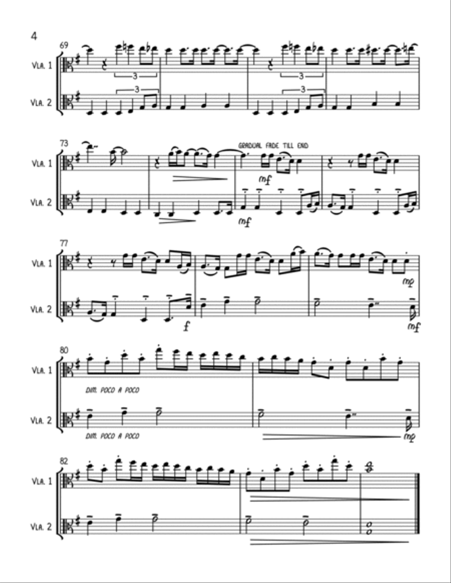 All You Need Is Love String Duet scores gallery preview page 4