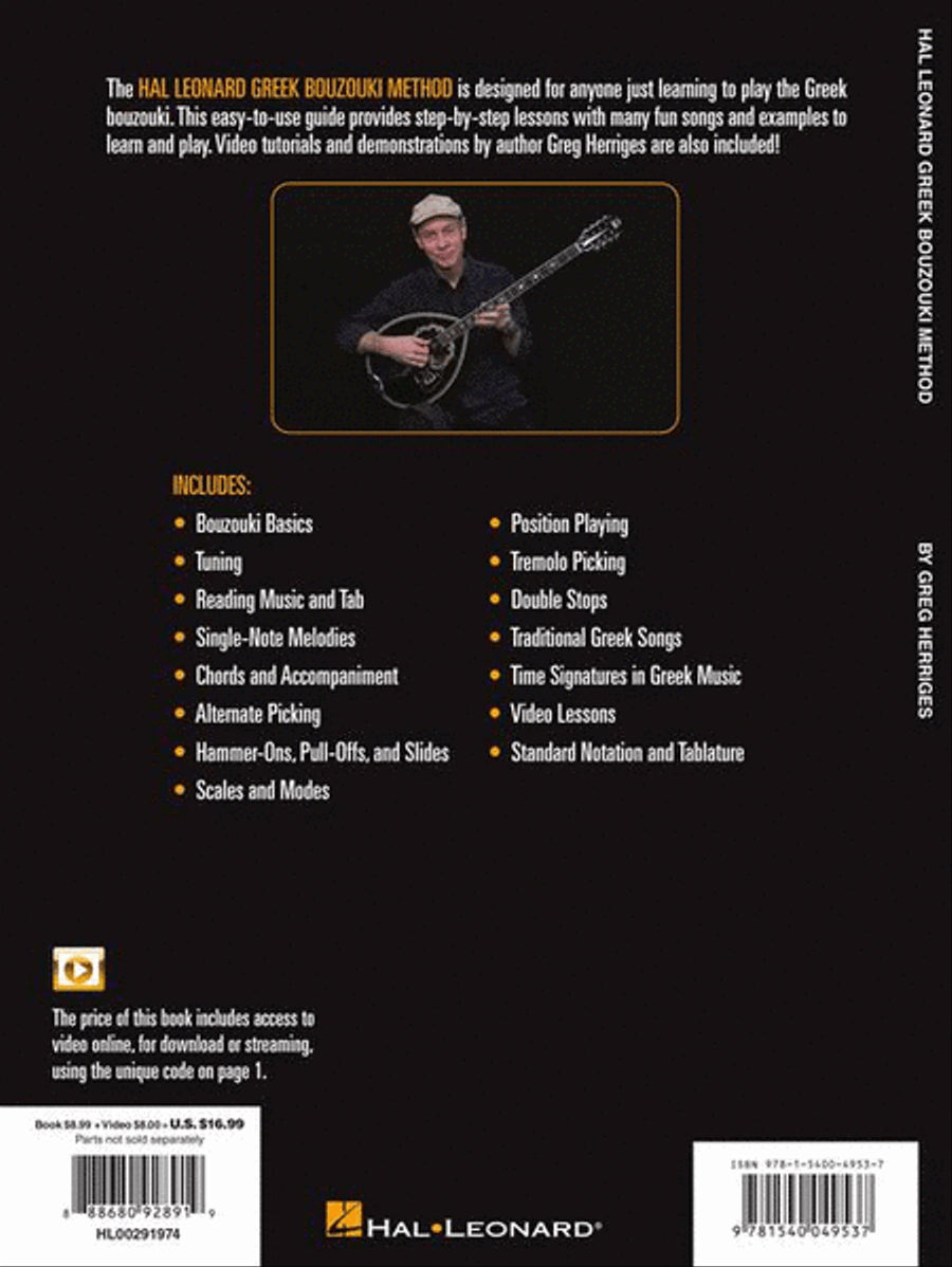 Hal Leonard Greek Bouzouki Method