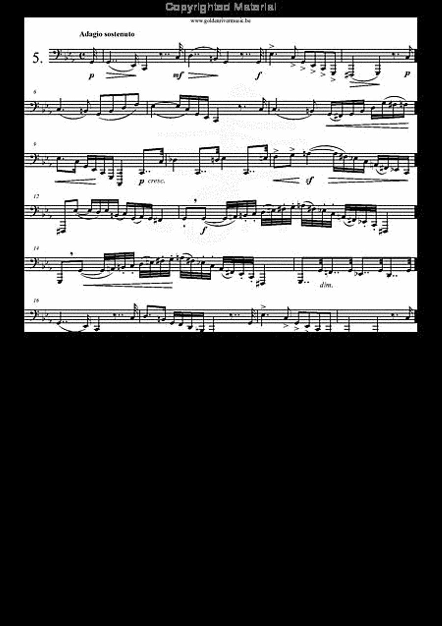 12 Etudes Tuba scores gallery preview page 6