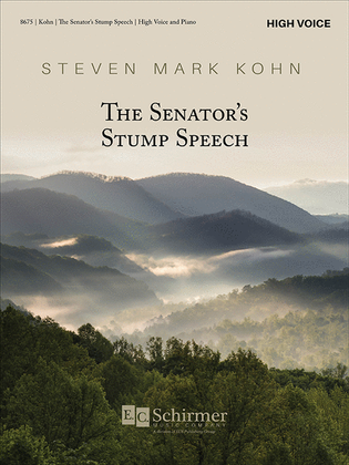Book cover for The Senator's Stump Speech