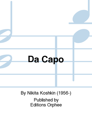 Book cover for Da Capo