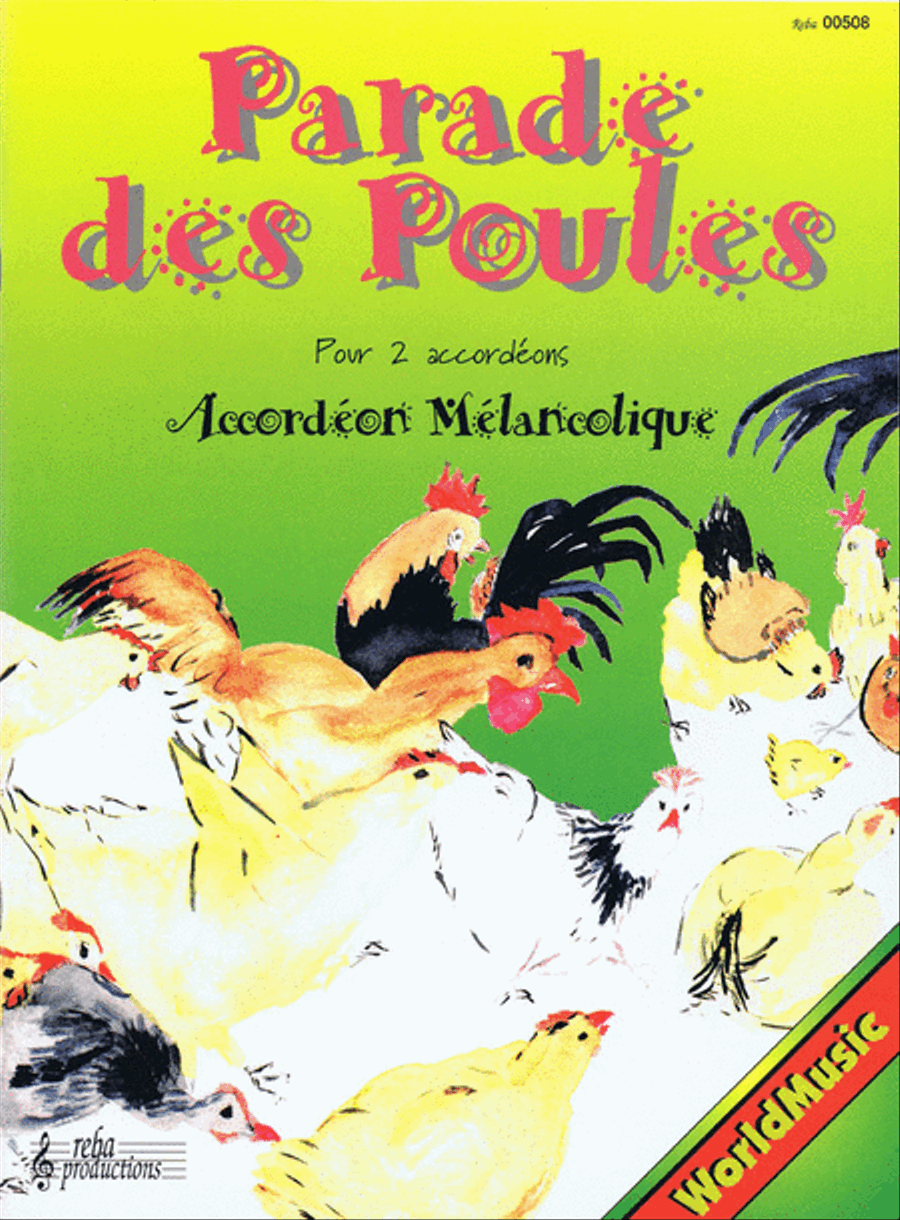 Parade Des Poules Parade Des Poules Accordion scores gallery preview page 1