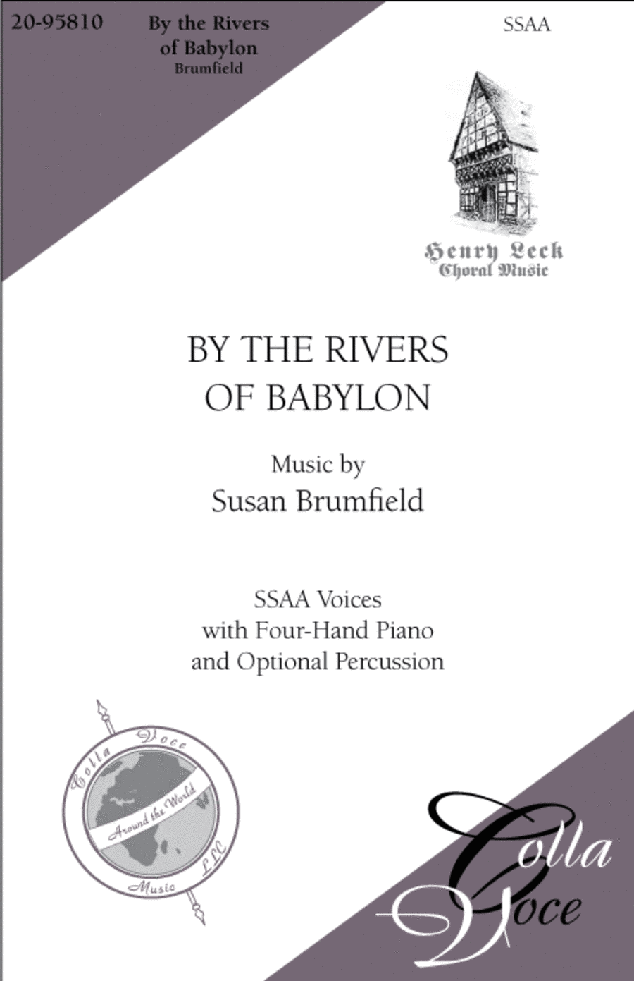 By the Rivers of Babylon (Choral Score) SSAA scores gallery preview page 1