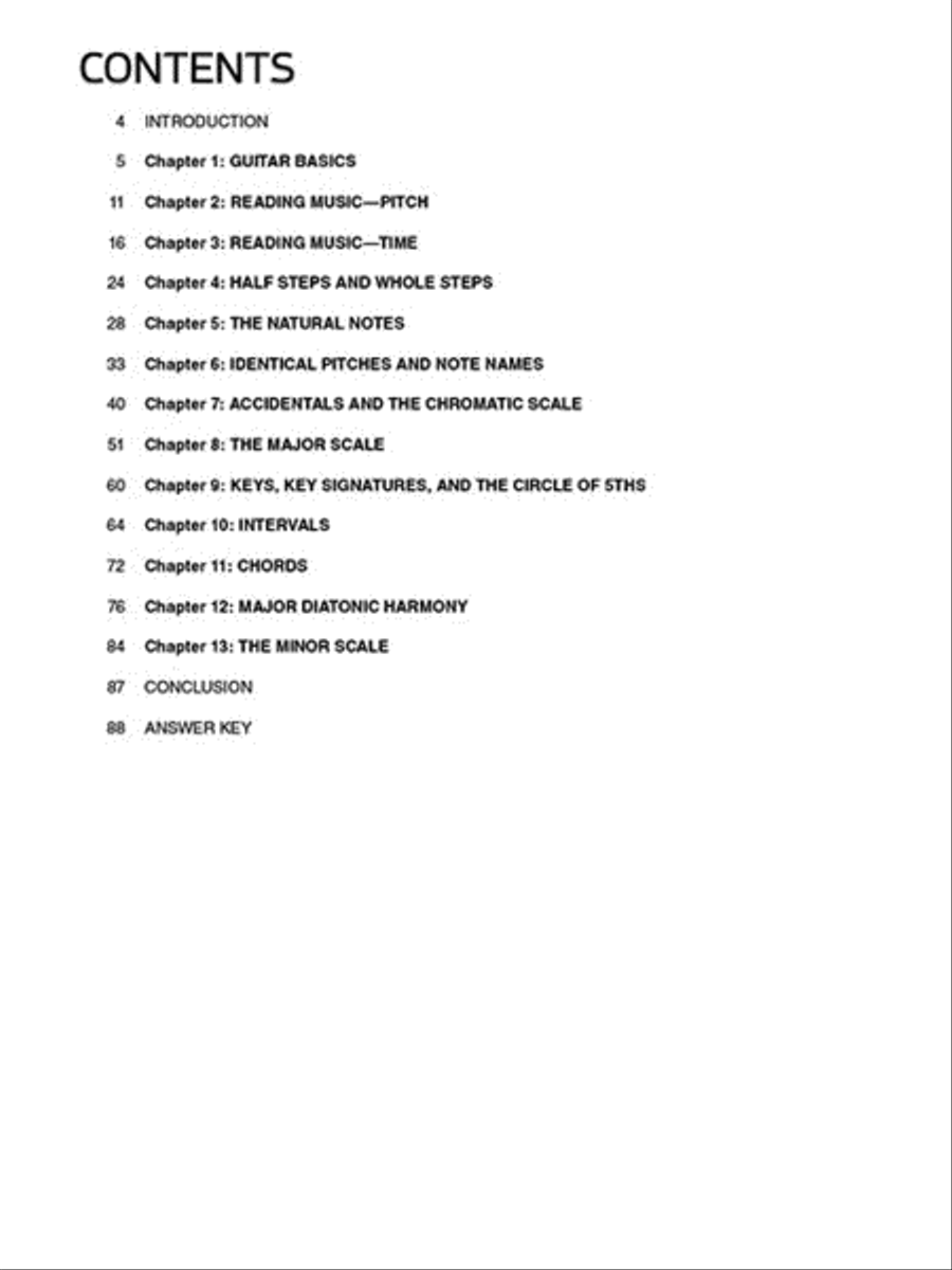 Guitar Theory Workbook Guitar Theory Workbook Guitar scores gallery preview page 3