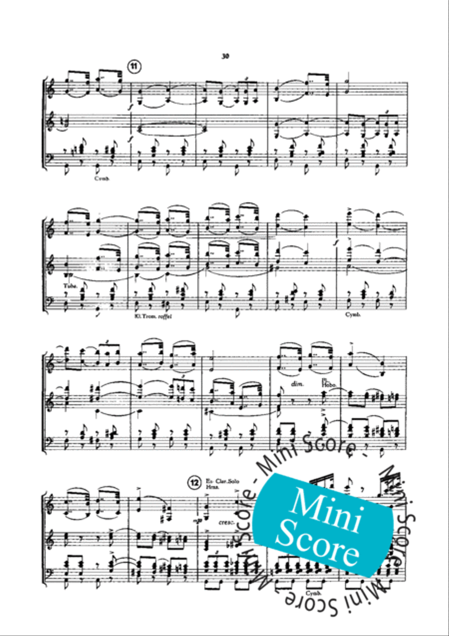 London Suite Concert Band scores gallery preview page 34