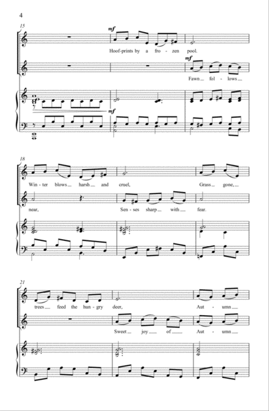 <br>Sheet music extract