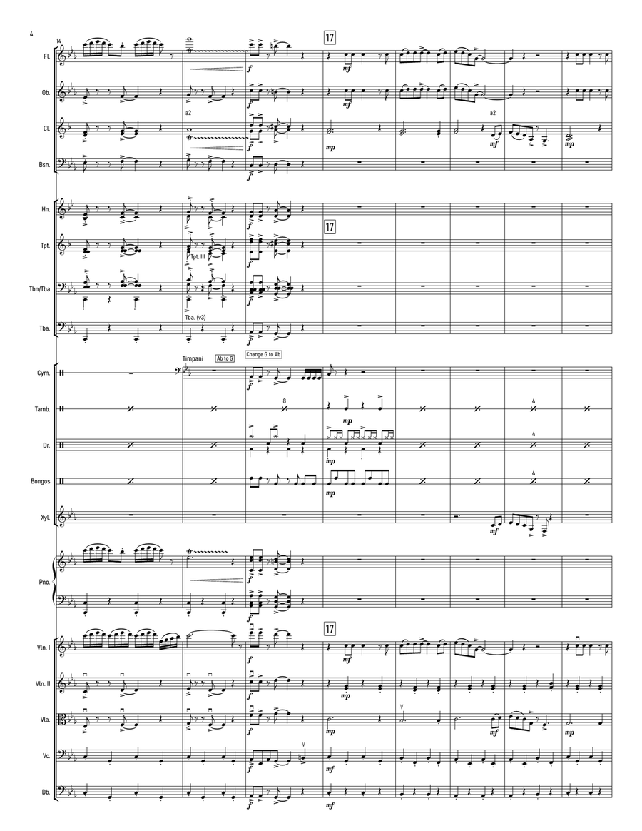 Saikyou Sakurano Uta Saikyou Sakurano Uta Full Orchestra scores gallery preview page 5