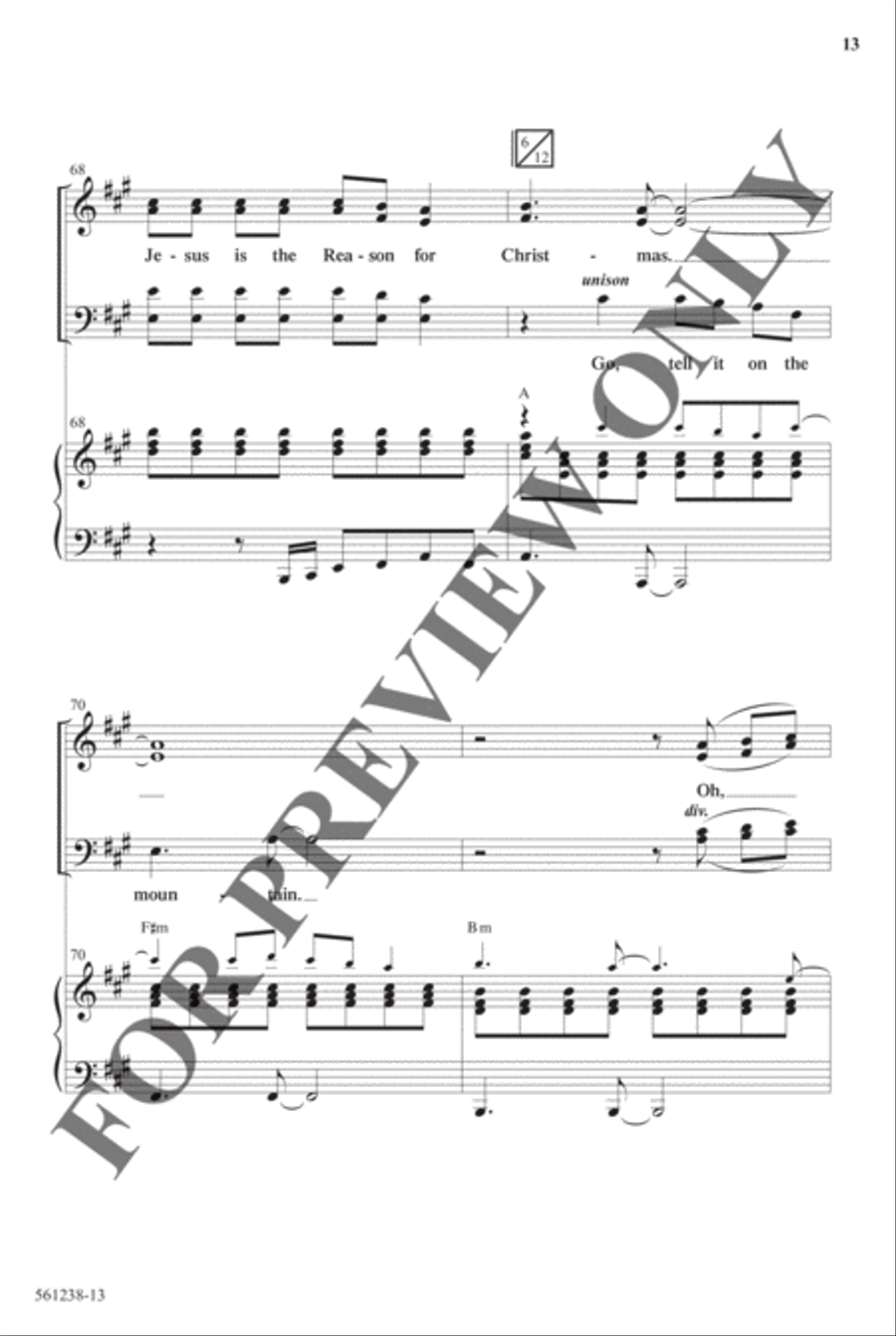 New Christmas Anthem Pak Vol 1 - Anthem Preview Pak Hymn Anthems scores gallery preview page 13